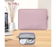 Nešiojamojo kompiuterio dėklas - Tech-Protect NeoSlim 15–16" Dulkėta Rožinė, Juoda