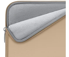 Nešiojamojo kompiuterio dėklas - Tech-Protect NeoSlim 13–14" Caffe Latte, Juoda