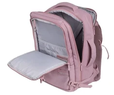 Nešiojamojo kompiuterio kuprinė - Natec Camel Lite 15.6" Su planšetės skyriumi Rožinė