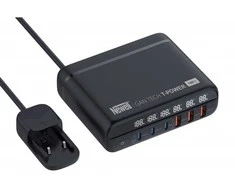 Newell GaN Tech T-power 140 W tinklo įkroviklis su adapterio rinkiniu
