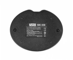 Newell SDC-USB dviejų kanalų įkroviklis NP-F550, FM50, FM500H serijos baterijoms