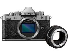 Nikon Z f (Zf) + Nikon FTZ II Mount adapter (Sidabrinis)