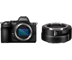 Nikon Z5 II, (Z5II), (Z 5 II), (Z 5II) Body + Nikon FTZ II Mount Adapteris