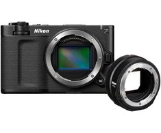 Nikon ZR + FTZ II Mount Adapteris (Juodas)