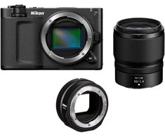 Nikon ZR + NIKKOR Z 50mm f/1.4 + FTZ II Mount Adapteris (Juodas)