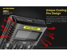 Nitecore UMS4 4 x Penlite įkroviklis (AA/AAA) su indikatoriumi