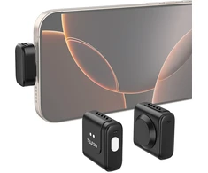 null Belaidis Mikrofonų Rinkinys - 7Ryms Rimo S1 USB-C, Dviejų Siųstuvų
