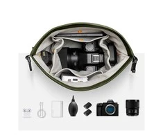 Kameros krepšys - ULANZI Sling Halfmoon Crossbody 5L Adjustable Strap Juodas