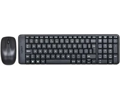 Belaidis klaviatūros ir pelės rinkinys Logitech MK220, ENG išdėstymas