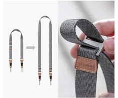 Stovas - K&amp;F Concept X284C4 2-in-1 Anglies Pluošto Monopodas 172cm Juodas