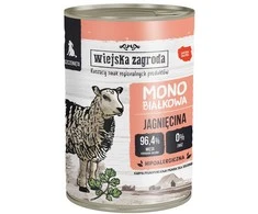Wiejska Zagroda RUEJSKA ZAGRODA Puppy Monoprotein ėriena - šlapias šunų maistas - 400g