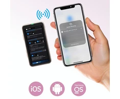 null Telefono Monitorius - TELESIN P5-RMT-07 Bevielis Monitorius, 1800mAh, Magnetinis Tvirtinimas
