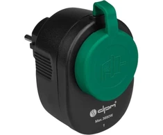 Nuotolinis Valdymo Lizdas - DPM DT44 3-Pakuotė, 16A, IP44, AC 220V, Lauko/Interjero Naudojimui, Juoda