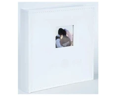 Nuotraukų Albumas - Fandy KD46200W 200 Nuotraukų 10x15 cm Slip-In Bookbound Baltas