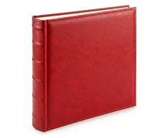 Nuotraukų Albumas - Gedeon DBCL30 60 Puslapių Nuotraukoms Iki 10x15 Cm Karališkai Raudona