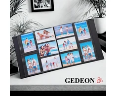 Nuotraukų Albumas - Gedeon SB46500 ART144 500 Puslapių 10x15 cm Nuotraukoms Juodas