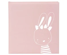 Albumas GOLDBUCH 15436 Polly pink 30x31 cm| 60 psl | balti lapai| kampučiai/lipdukai [V]