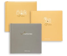 Albumas GOLDBUCH 17415 Best memories 23x23cm, 10x15cm /200 foto kišeninis | knyginio rišimo