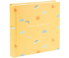 Nuotraukų Albumas - GOLDBUCH 17422 Sunshine 200 Nuotraukų 10x15cm 23x23cm, Knyginis, Balta