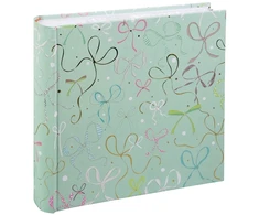 Albumas GOLDBUCH 17763 Ribboné mint 23x23cm, 10x15cm /200 foto kišeninis | knyginio rišimo