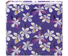 Albumas GOLDBUCH 17773 Orchid Mood violetinė 23x23cm, 10x15cm /200 foto kišeninis | knyginio rišimo