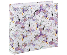 Albumas GOLDBUCH 17774 Orchid Mood baltas 23x23cm, 10x15cm /200 foto kišeninis | knyginio rišimo