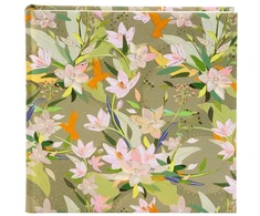 Albumas GOLDBUCH 24488 Royal Lilly žalias 25x25/60psl | kampučiai/lipdukai | knyginio rišimo | balti lapai