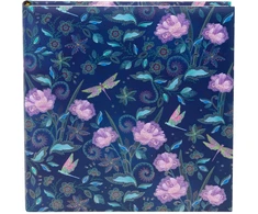 Albumas GOLDBUCH 27811 Nature's Melody mėlynas 30x31 cm| 60 psl | balti lapai| kampučiai/lipdukai