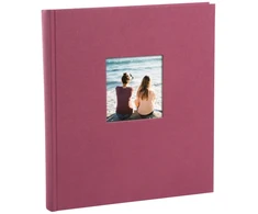 Albumas GOLDBUCH 31508 Bella Vista fuchsia 30x31/100psl, balti lapai | kampučiai/lipdukai | knyginio rišimo