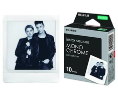 Nuotraukų Filmas - Fujifilm Instax Square Monochrome Film 10 Sheets Juoda ir balta