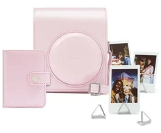 Nuotraukų rėmelis Fujifilm instax mini 13 priedų rinkinys (DĖKLAS, ALBUMAS, RĖMELIAI SU SEGTUKAIS); CANDY Rožinis