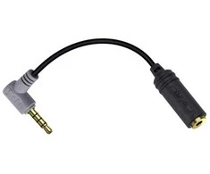 Objektyvas Adapteris - COMICA CVM-SPX 3.5mm TRS į TRRS Mikrofono Konverteris 11cm