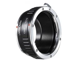 Objektyvas Adapteris - K&amp;F Concept Canon EF į Micro 4/3 objektyvo tvirtinimą aliuminio