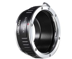 Objektyvas Adapteris - K&amp;F Concept Canon EF į Sony E-mount objektyvo adapteris, aliuminis