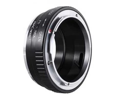Objektyvas Adapteris - K&amp;F Concept Canon FD į Sony E-mount objektyvo montavimo adapteris, aliuminis
