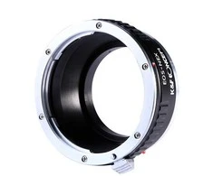 Objektyvas Adapteris - K&amp;F Concept Canon EF į Sony E-mount objektyvo adapteris, aliuminis