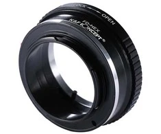 Objektyvas Adapteris - K&amp;F Concept Canon FD į Sony E-mount objektyvo montavimo adapteris, aliuminis