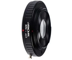 Objektyvas Adapteris - K&amp;F Concept Contax/Yashica į Nikon F-mount Aliuminis