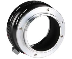 Objektyvas Adapteris - K&amp;F Concept II Nikon F į Sony E-mount objektyvo adapteris