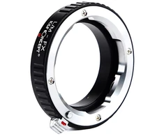 Objektyvas Adapteris - K&amp;F Concept Leica M-Mount į Fuji X-Mount objektyvo adapteris, anoduotas aliuminis, juodas