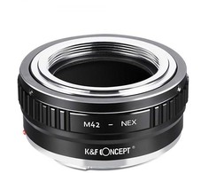 Objektyvas Adapteris - K&amp;F Concept M42 Bajonetas į Sony E-mount Žalvaris