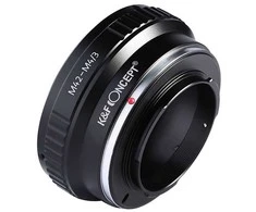 Adapteris - K&amp;F Concept M42 į Micro 4/3 objektyvo adapteris, aliuminis