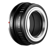 Objektyvas Adapteris - K&amp;F Concept M42 montavimo į Nikon Z-Mount Objektyvo Adapteris, Aliuminio Konstrukcija, Juoda
