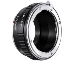 Objektyvas Adapteris - K&amp;F Concept Nikon F-mount į Micro 4/3 objektyvo adapteris, aliuminis