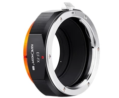 Objektyvas Adapteris - K&amp;F Concept PRO Canon EF į Fuji X tvirtinimo objektyvo adapteris - Žalvaris/Kopra/Aliuminis