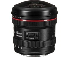 Objektyvas Canon EF 8-15mm f/4L Fisheye USM