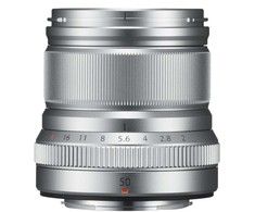 Objektyvas FUJIFILM FUJINON XF 50mm F2 R WR (Sidabrinis)