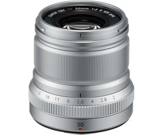 Objektyvas FUJIFILM FUJINON XF 50mm F2 R WR (Sidabrinis)