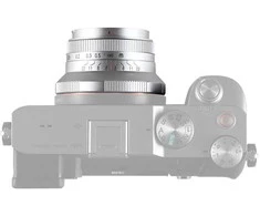 Objektyvas - Laowa 15mm f/5 Cookie FF Auto Aperture Sidabrinis