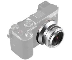 Objektyvas - Laowa 15mm f/5 Cookie FF Auto Aperture Sidabrinis